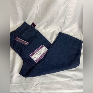 Gloria Vanderbilt Amanda Jeans Dark Blue Size 10 NWT